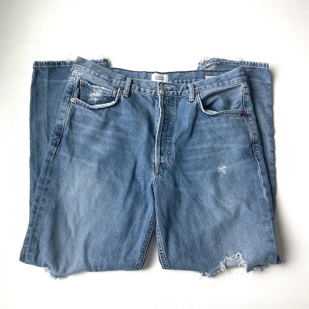Citizens of Humanity Charlotte Ripped Knee Jeans